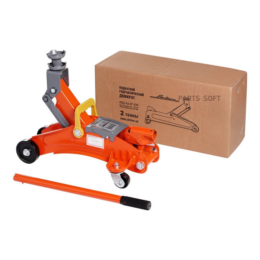 Домкрат подкатной 2 т AIRLINE 125 - 320 мм - AIRLINE None None